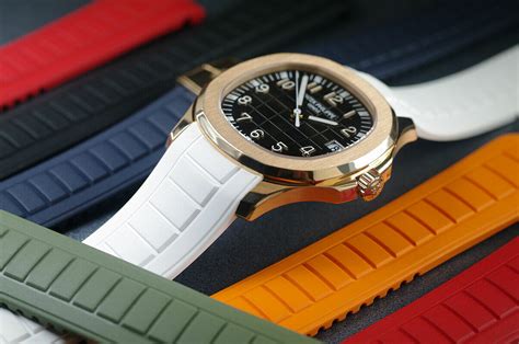 patek philippe rubber straps sustainability|authentic patek philippe watch bands.